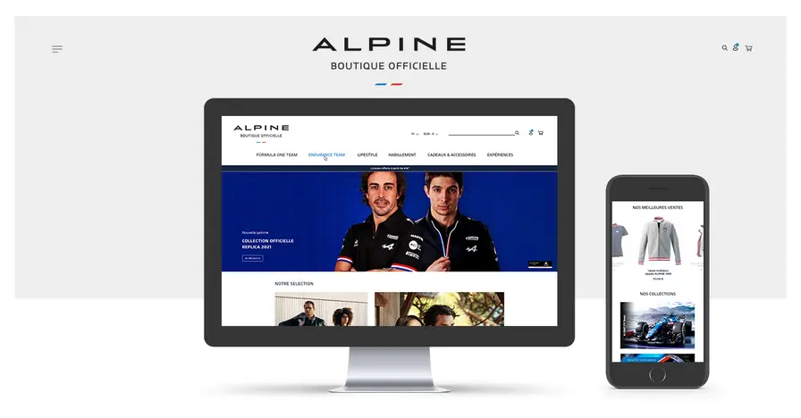 Alpine choisit ORECA comme opérateur de sa boutique e-commerce jusqu’en 2024